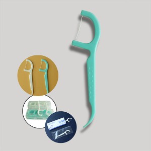 Double Use 400D UHMWPE Dental Floss Picks