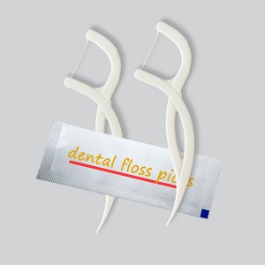 Plastic Mint Floss Dental Picks