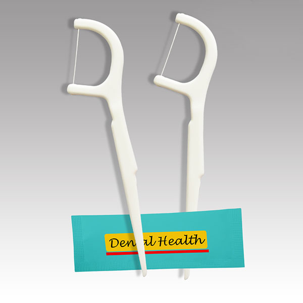 Straight toothpick ended double Usage dental floss picks Featured Image